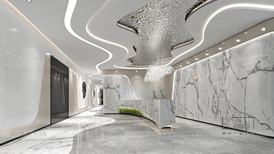 星河world現(xiàn)代風(fēng)格500平辦公室裝修設(shè)計圖