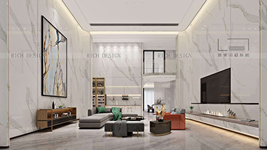 佛山碧桂園鳳凰灣220平方現(xiàn)代風(fēng)格設(shè)計(jì)效果圖