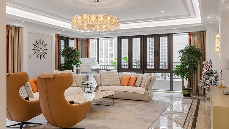 山語清暉315㎡簡歐風(fēng)格裝修實(shí)景圖