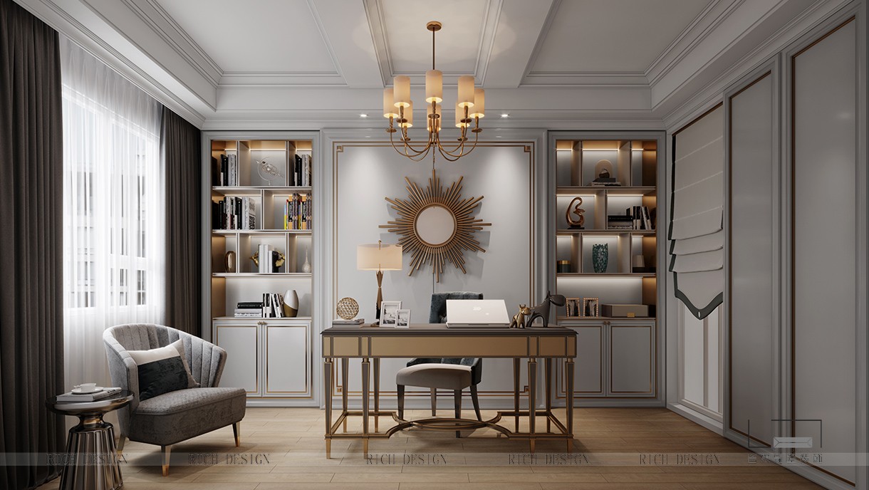 萬(wàn)科蘭喬圣菲-450㎡-現(xiàn)代美式