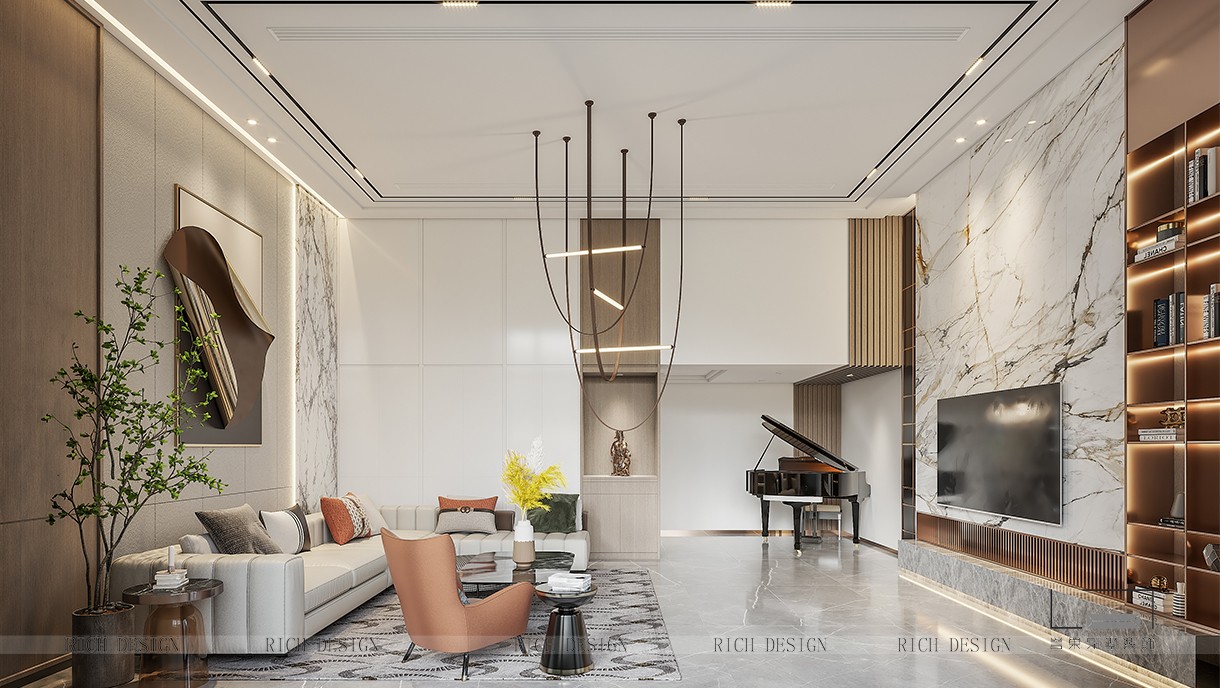 旭日華庭-300㎡-現代輕奢